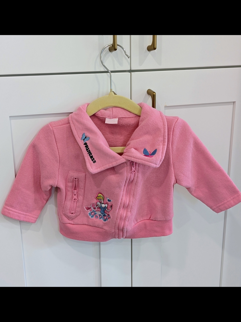 Disney Princess Cinderella Pink Sweater
